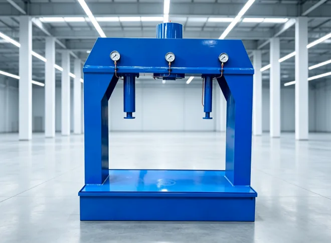 Precision pressure testing of the Valve Pressure Test Machine.