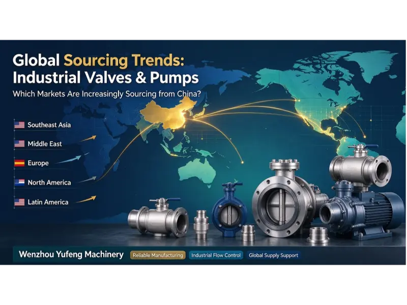 Which Markets Are Increasingly Sourcing Industrial Valves and Pumps from China