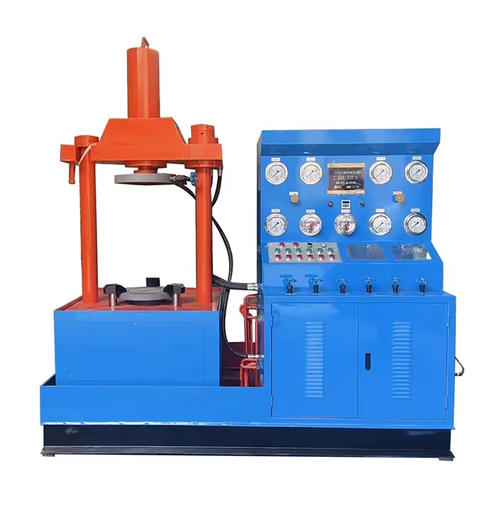 DN300 Full Vertical Hydraulic Axial Press Valve Test Bench