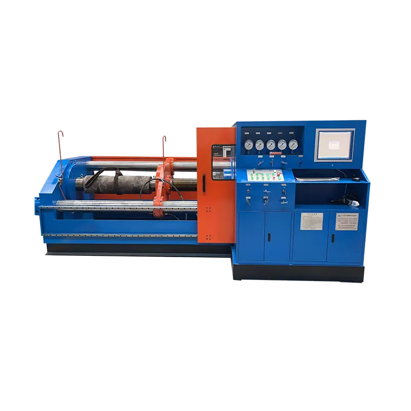 DN400 Horizontal Screw Axial Clamping Valve Test Bench