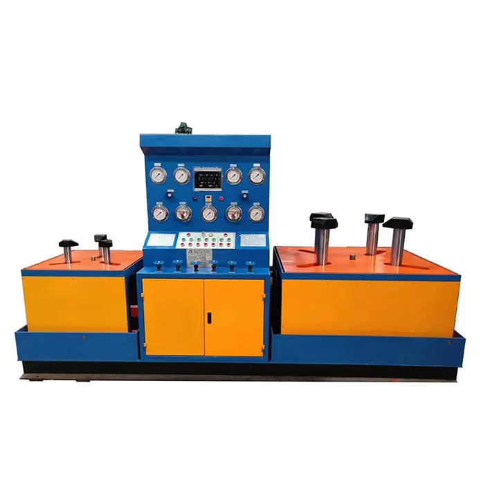 DN600 Dual Station Hydraulic Butterfly Valve Test Bench
