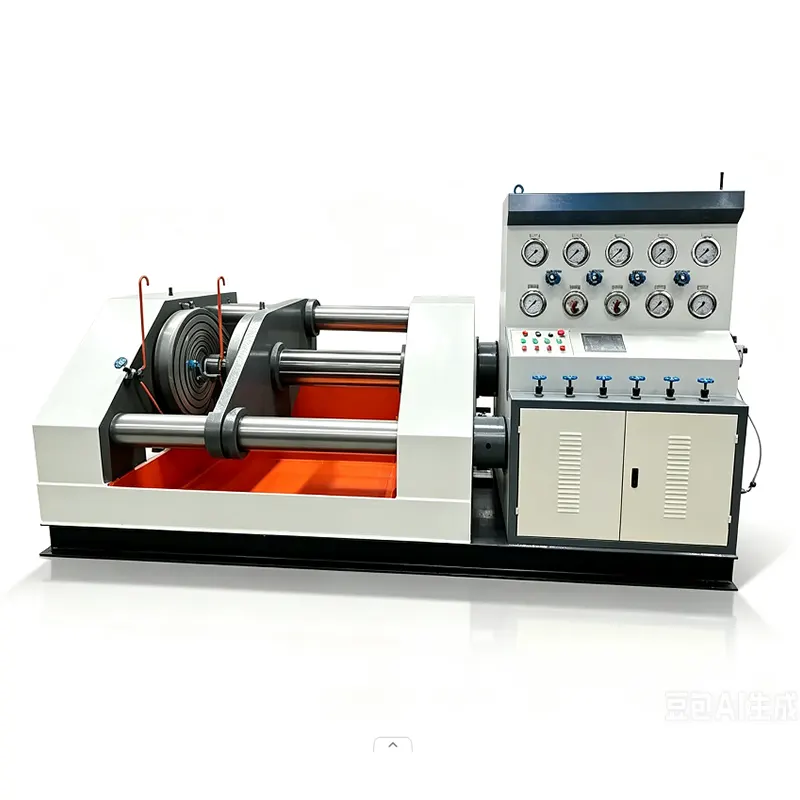 DN600 Medium Size Hydraulic Top Press Valve Test Bench