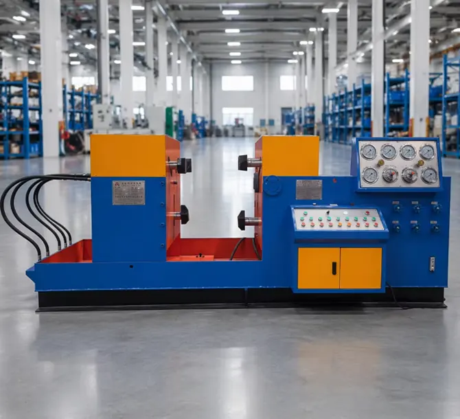 DN300 Medium Hydraulic Jaw Gripper Clamping Valve Test Bench