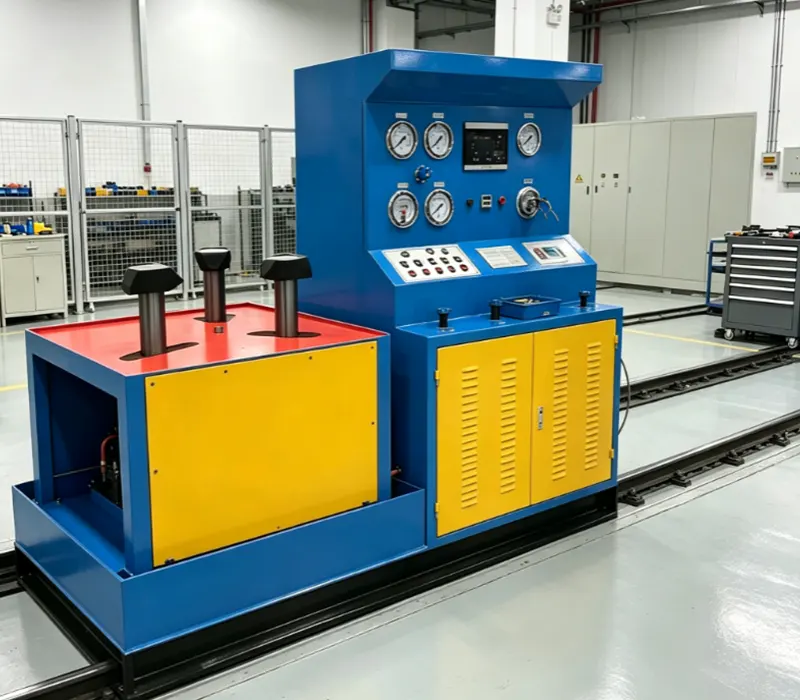 DN300 Single Station Hydraulic Butterfly Valve Test Bench