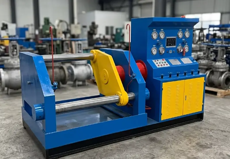 Lightweight Horizontal Hydraulic Top Pressure Valve Test Bench