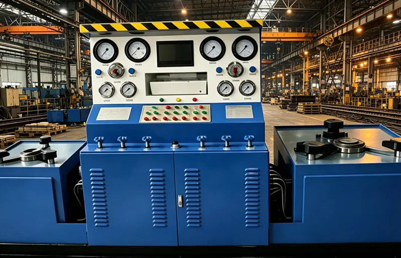 Dual Station Safety Valve Calibration Test Bench