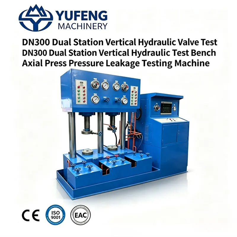 Horizontal Top Press Intelligent Valve Test Bench