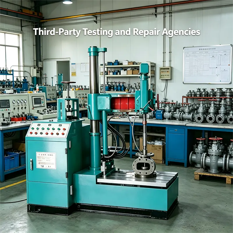 Vertical Gate Valve Grinding Machine