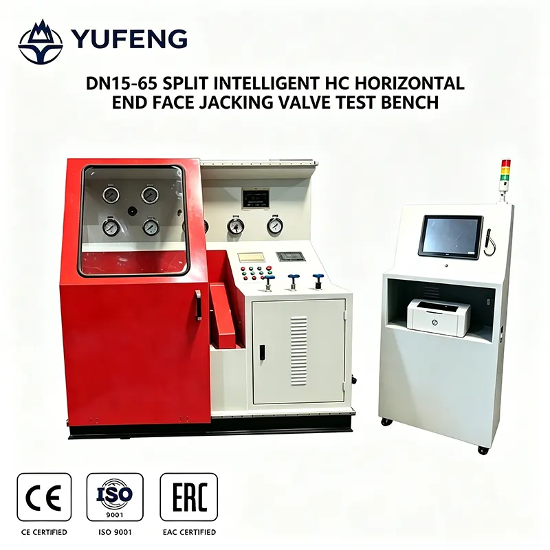 Horizontal Top Press Intelligent Valve Test Bench
