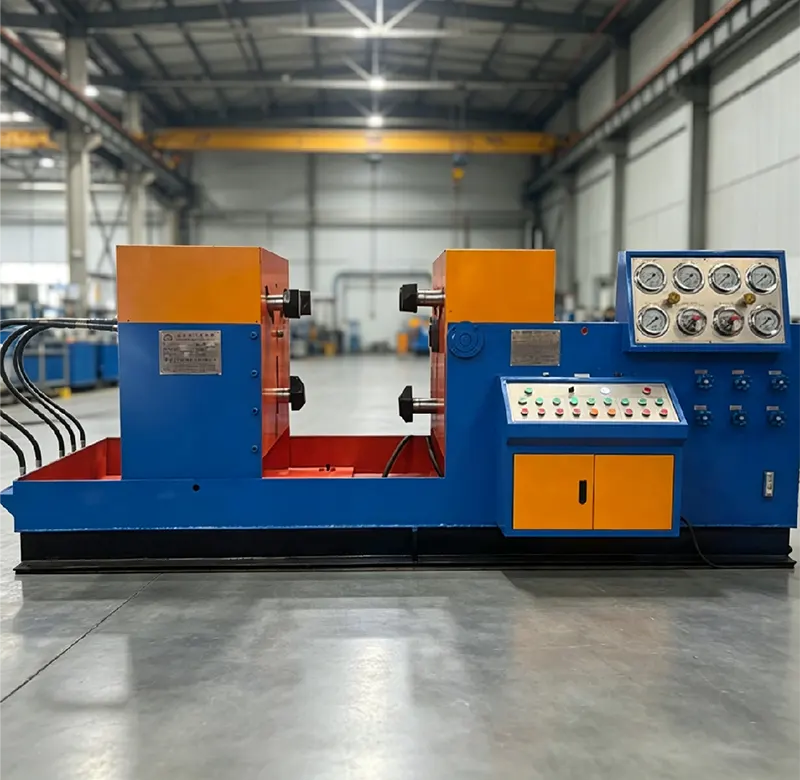 DN800 Extra Heavy Duty Hydraulic Jaw Gripper Clamping Valve Test Bench