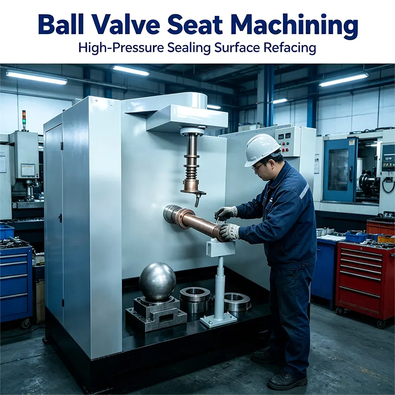 DN300-600 Variable Frequency Single Seat Ball Grinding Machine