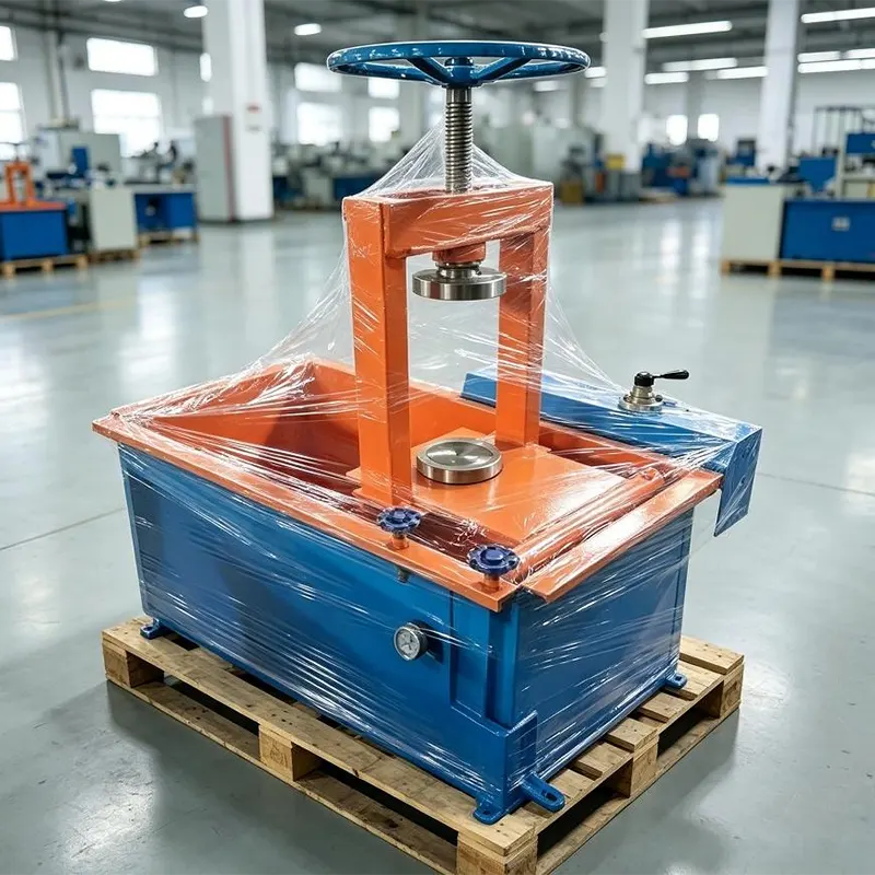 Vertical Manual Screw Water Tank Air Tightness Test Machine