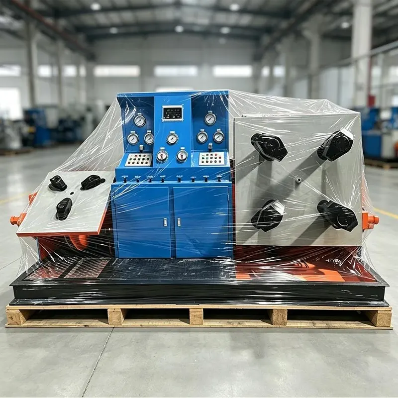 DN700 Dual Station Special Hydraulic Test Bench for Butterfly Valves