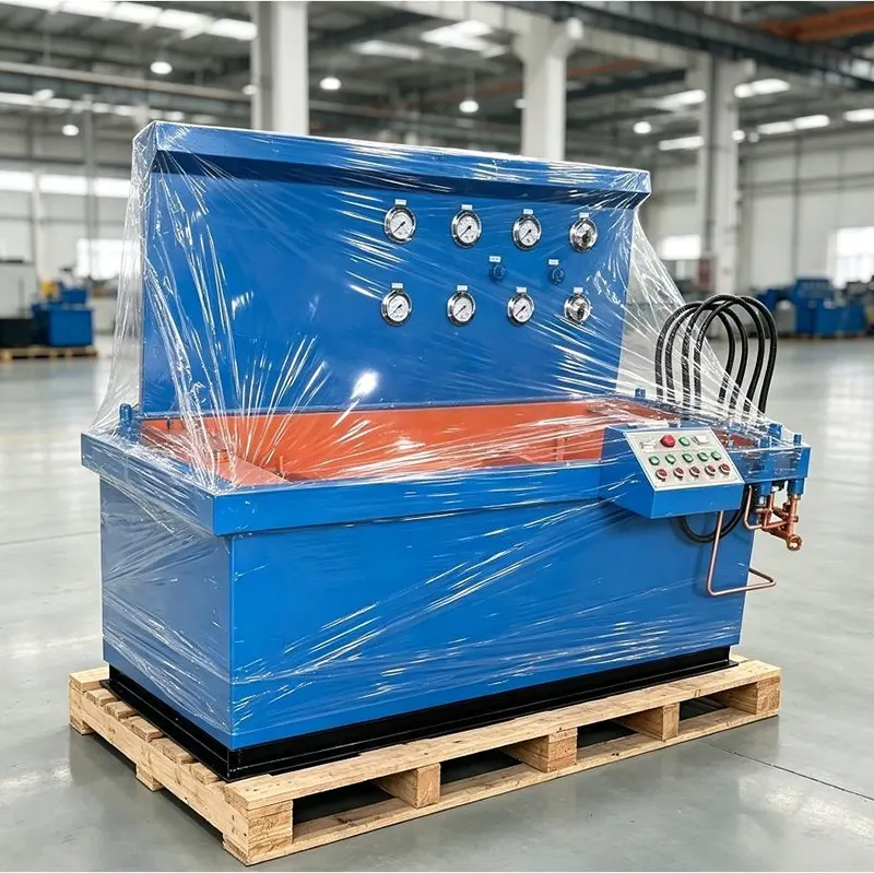 DN100 Integrated Horizontal Submersible Hydraulic Axial Press Valve Test Bench