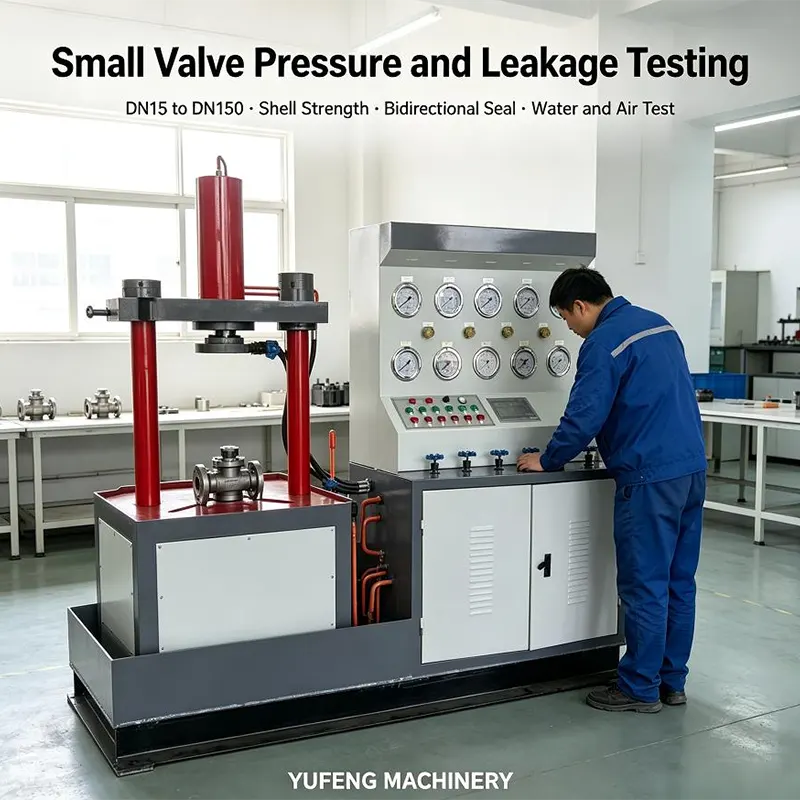 DN150 Hydraulic Valve Test Bench