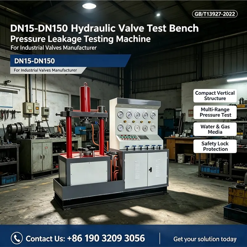 DN150 Hydraulic Valve Test Bench