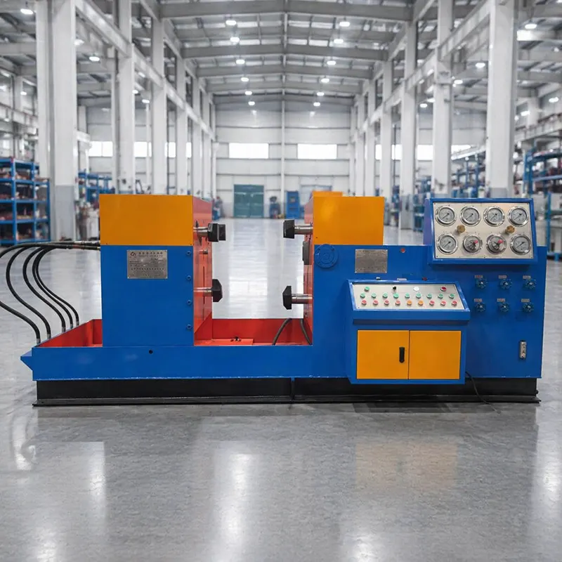 DN400 Medium Enlarged Hydraulic Jaw Gripper Clamping Valve Test Bench