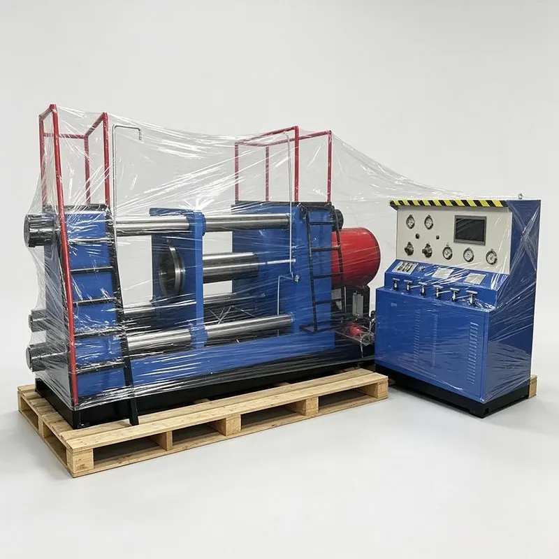 Top Pressure Horizontal Valve Test Bench With Access Ladder
