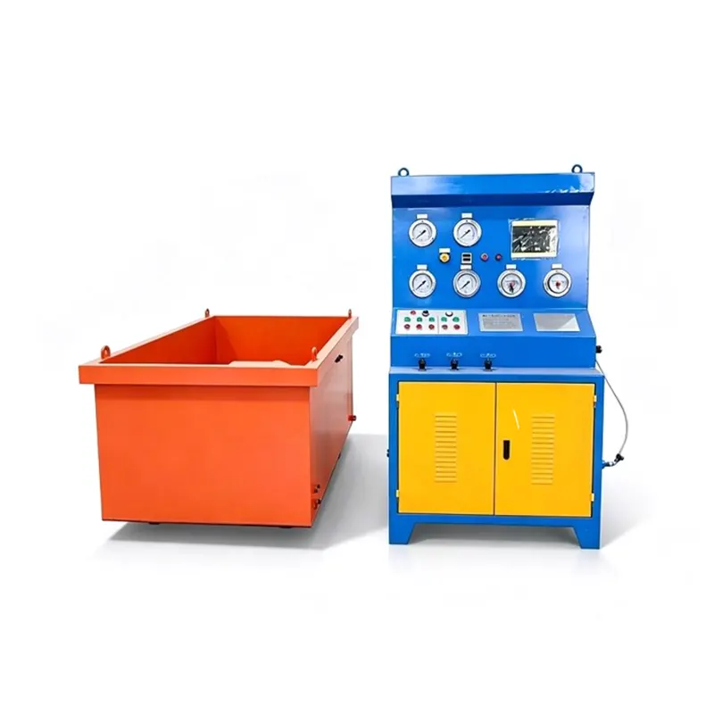 DN100 Split Water Tank Horizontal Valve Test Bench